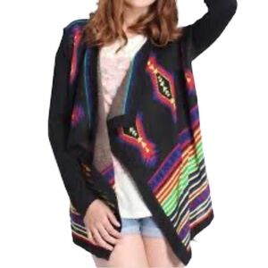 Zoe Baer Tribal Print Sweater
